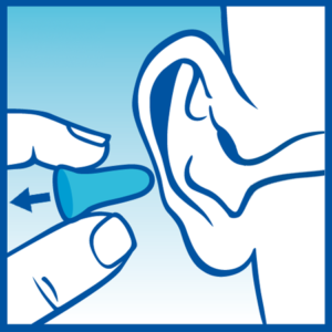 ClearEars Ohrstöpsel die Wasser aus dem Gehörgang entfernen
